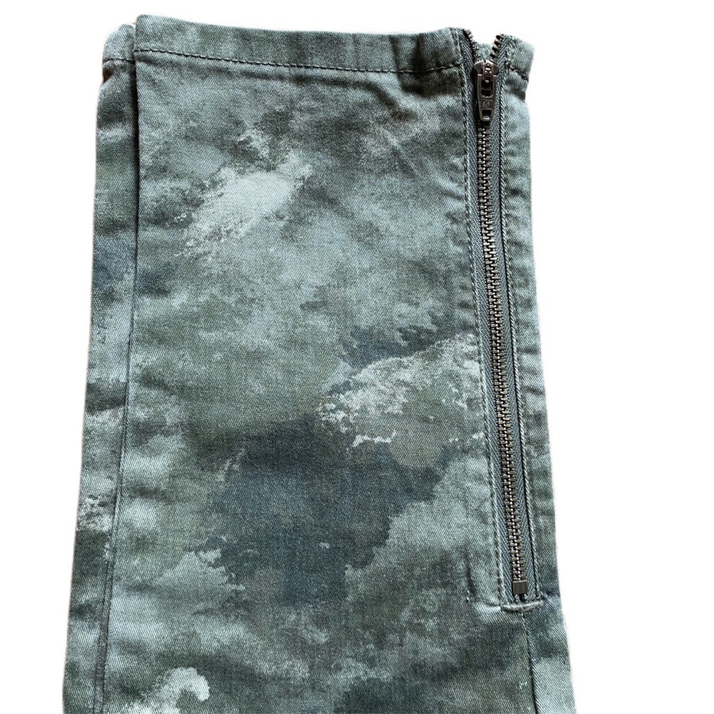 Urban Outfitters BDG camo pants jeans skinny leg ankle zip size 28 - Picture 7 of 12